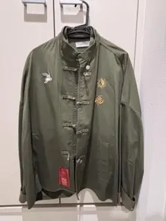 福 ジャケット Khaki　ずっと真夜中でいいのに。　ずとまよ　ZTMY　L 福 Jacket (Khaki) - ZUTOMAYO MART