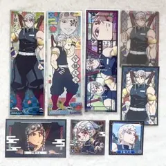 鬼滅の刃 宇髄天元 ステッカー カード 8枚セット