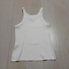 H&M ホワイト タンクトップ M