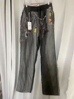 doublelet EMBROIDERED CHAIN TRACK PANTSのサムネイル