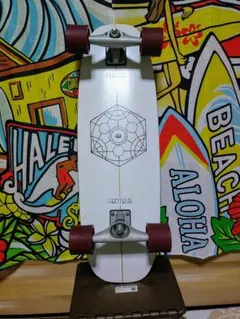 超希少品 ビンテージ CARVER LAILA ティキ 柄 カーバー デッキ CARVER カーバー ロング スケートボード 36.5inch CX4 TYLER 777