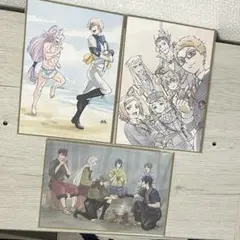 刀剣乱舞花丸　入場特典　色紙風かあど