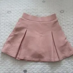 ユニクロ　ピンク キュロットスカート