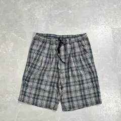 OLD STUSSY チェックショーツ ワイド ショートパンツ w30 - メルカリ