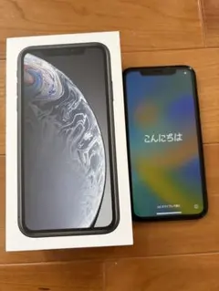 Apple iPhone XS ブラック 本体　箱あり