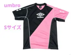 umbro アンブロ 半袖 プラクティスシャツ ブラック ピンク S