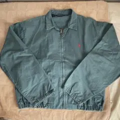 90s POLO Ralph Lauren スウィングトップ グリーン L