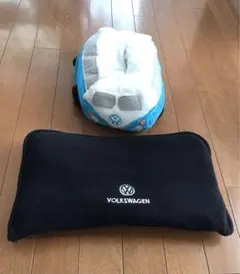 【レア】フォルクスワーゲン　ブランケット　コンビバス型ティッシュケース　セット