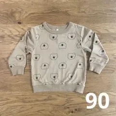 西松屋 エルフィンドール トレーナー スウェット コアラ 90 長袖 トップス