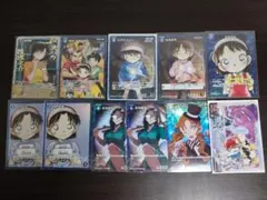 名探偵コナンカード 疾風の煌めき 毛利蘭 SRP 少年探偵団 RP 江戸川コナン