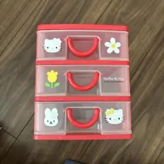 キティ お花キティ 1997年 当時物 収納BOX 収納ケース - メルカリ