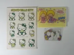 サンリオ メロンパンキティ ステッカーシート/パティ&ジミー フレークシールのサムネイル