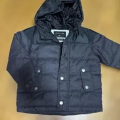 QUIKSILVER ダークグレー コート US4 120cm ダウン