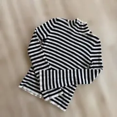 GRL ボーダーニット 長袖トップス Sサイズ