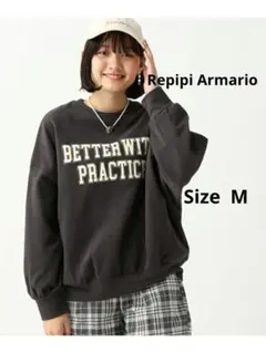タイムセール Repipi Armarioトレーナー グレー Mサイズ