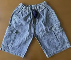 デニム半ズボン　110 ユニクロ　中古品