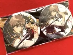 銀魂　ナンジャ　影うつし　缶バッジ　沖田