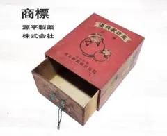 アンティーク　昭和レトロ　薬箱　小物入れ