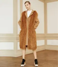美品　STELLA McCARTNEY FUR FREE COAT 40のサムネイル