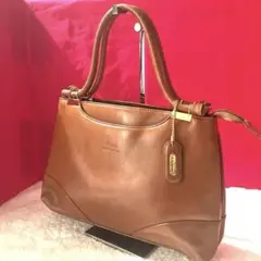 『美品』reputeレザーハンドバック　ブラウン