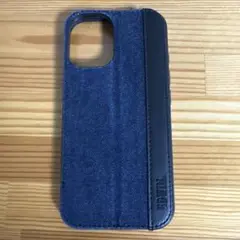 EDWIN デニム風手帳型ケース　iPhone16