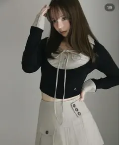 andmary Heidi belt pleats set up 【トップス】 - メルカリ