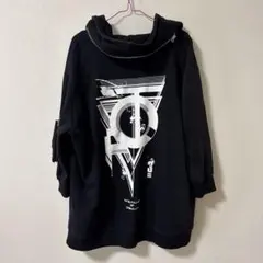 CIVARIZE バックプリントボリュームフードパーカー kradnessコラボ