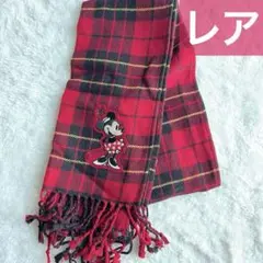 ミニー・マウス チェック柄マフラー 東京ディズニーリゾート