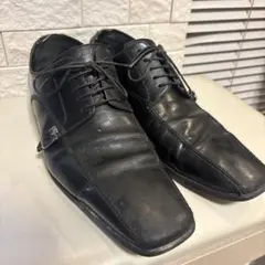 LOUIS VUITTONビジネスシューズ 黒ダミエ26.0〜26.5cm相当のサムネイル