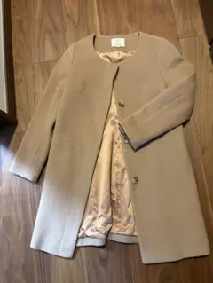 BEAUTY&YOUTH ベージュロングコート S