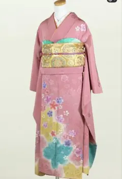 【美品】桜柄 振袖 成人式