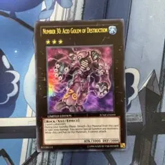 遊戯王　No.30 破滅のアシッドゴーレム　英語版　JUMP ウルトラ