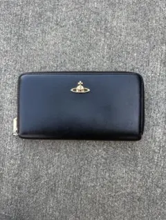 良品✨ ヴィヴィアンウエストウッド 長財布 レザー ブラック 2297 