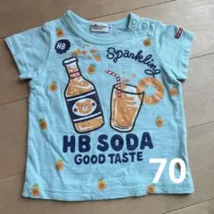 美品⭐︎HOT BISCUITS 半袖Tシャツ 70cmのサムネイル