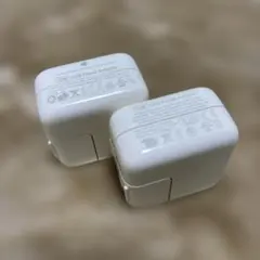 Apple 純正 USB Power Adapter 10W 12W 2個セット