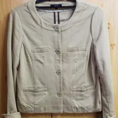 コムサノーカラージャケット