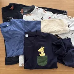 長袖Tシャツ 90cm4枚セット