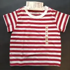 【新品／匿名配送／喫煙者＆ペット無し】無印良品 Tシャツ（サイズ80）