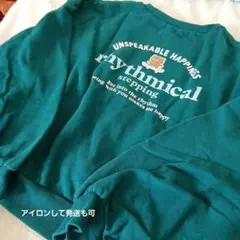 くま 子供服 トレーナー Lovetoxic