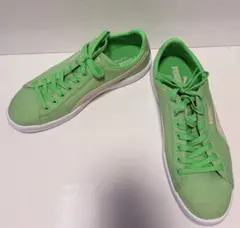 ⭐️新品未使用品⭐️ PUMA プーマ スニーカー グリーン 緑　27.5㎝