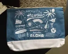 ☆お問合せ分☆リバティーベル デニム刺繍 クラッチバッグ アバハウスドゥビネット