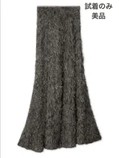 SNIDEL レースジャガードスカート