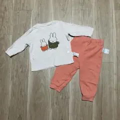 【UNIQLO】秋冬ベビーパジャマ　ミッフィー　80
