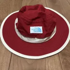 THE NORTH FACE バケットハット 赤/白
