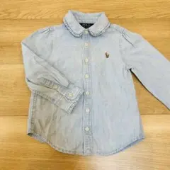 ラルフローレン　デニムシャツ　2T