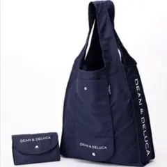 新品 DEAN＆DELUCA エコバッグ トートバッグ 岡山限定 ネイビー13