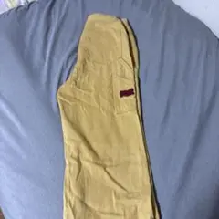 ペインターパンツ　イエロー