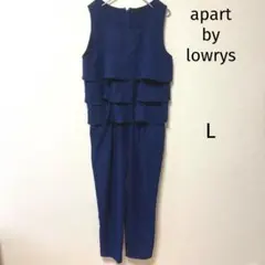 apart by lowrys オールインワン フリル　フォーマルネイビーL
