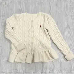 ケーブルニット トップス