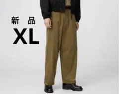 新品　UNIQLOＵコーデュロイユーティリティパンツ　XLブラウンユニクロユー茶